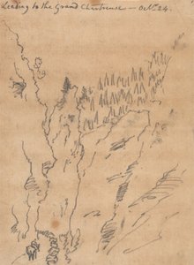 Leading to the Grand Chartreuse, October 24 by John Robert Cozens